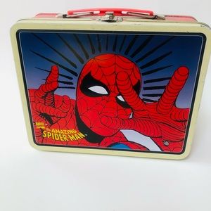 Vintage Spider-Man lunchbox purse collectibles MARVEL RARE